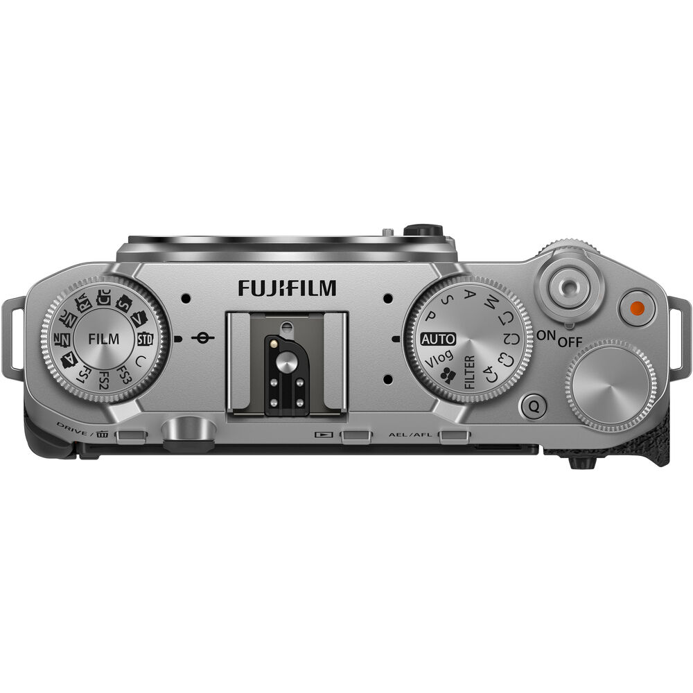FUJIFILM X-M5 Mirrorless Camera (Body, Silver)